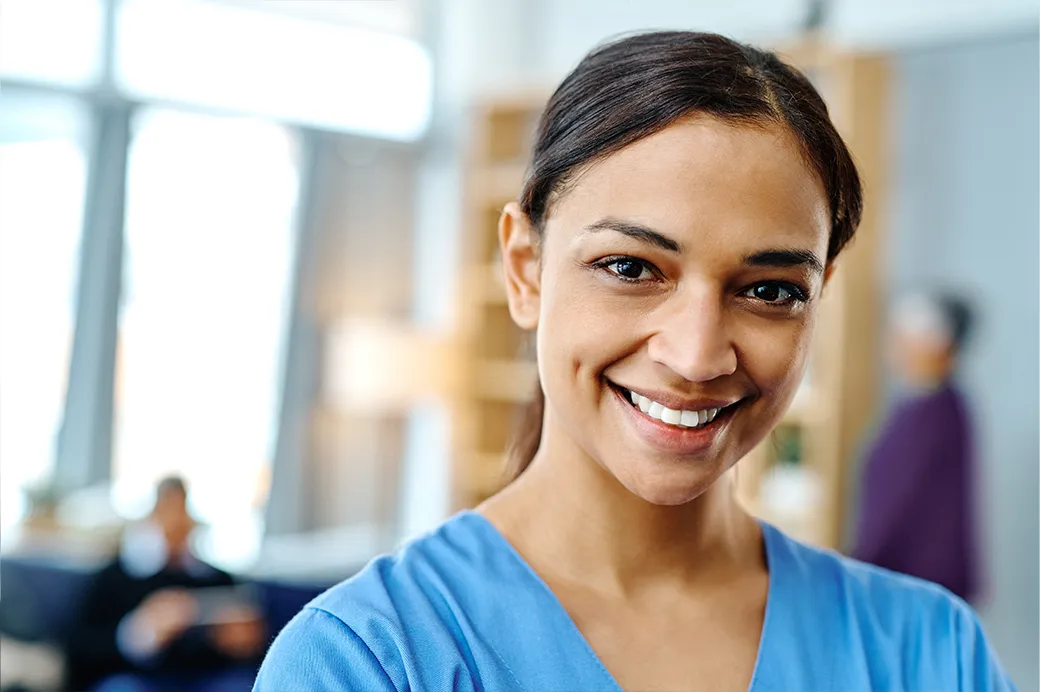 smiling nurse