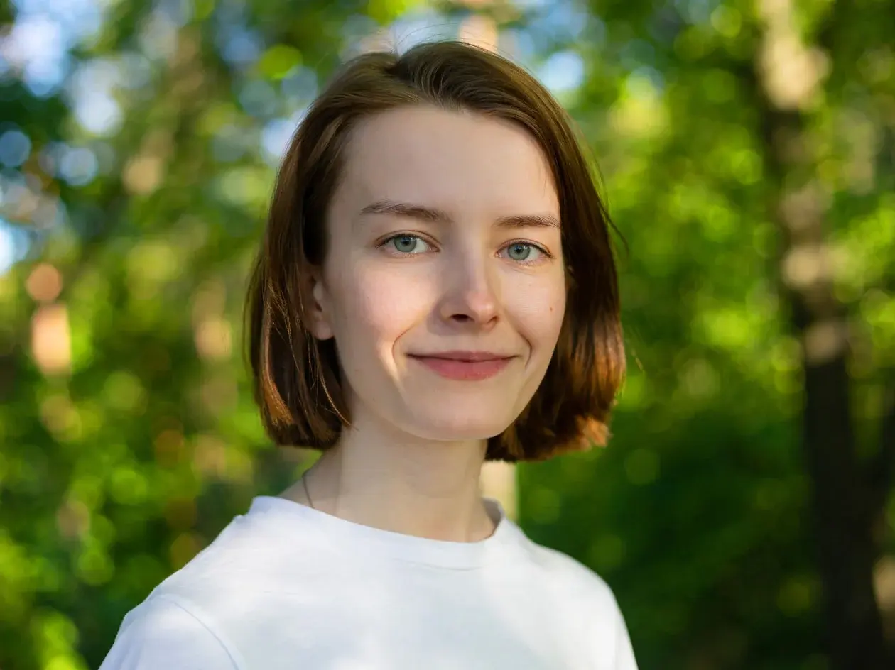 Smiling young woman